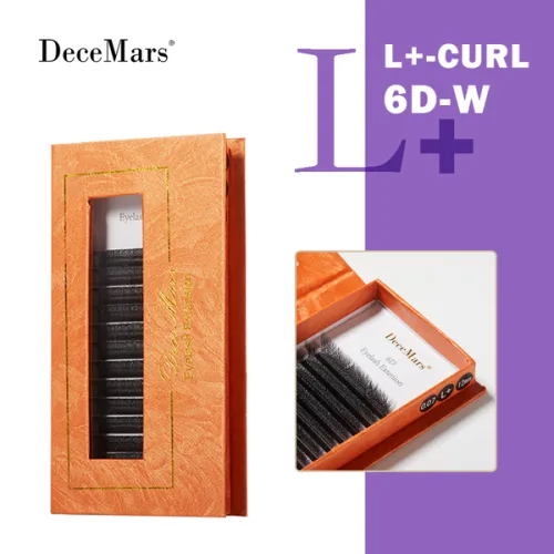 DeceMars M L LCurl YY 3D 4D 5D 6D 속눈썹 연장 12줄 내추럴 룩 아이 래쉬 메이크업 개별 속눈썹