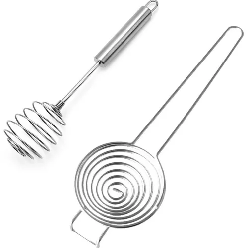 이홈베이킹 스텐크림 계란거품기 27cm + 스텐 노른자 분리기, 단일색상, 1세트