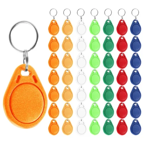 50pcs UID 13.56MHz 블록 0 섹터 쓰기 가능한 IC 카드 클론 변경 가능한 스마트 키 푸브 키 태그 1K S50 RFID 액세스 제어