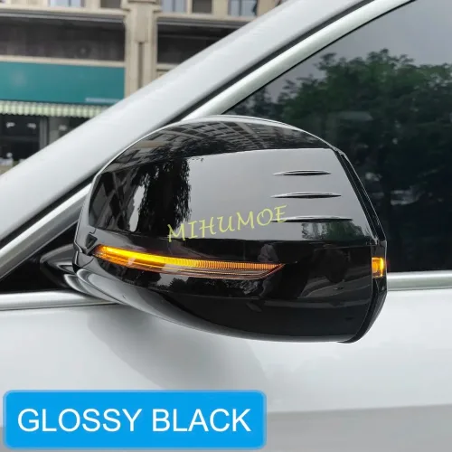 BMW X1 iX1 U11 X2 iX2 U10 23-26 글로시 블랙 사이드 리어뷰 미러 커버 호환