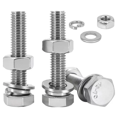 M12 스텐 SUS 육각볼트 너트 와샤 세트 15개 소량묶음, 15개, 50mm, M12