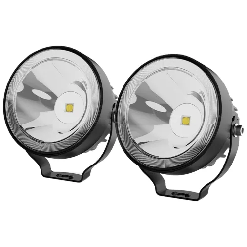 차량용 LED 스포트라이트, 스포트라이트 스타일, 흰색, 12V-24V, H4, 1세트