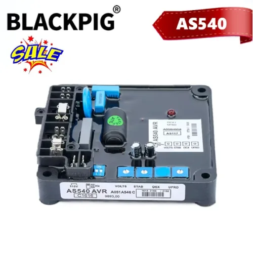 AS540 AVR 브러시리스 발전기 자동 전압 조정기 안정기 회로 기판(전력 디젤 발전기 발전기용)