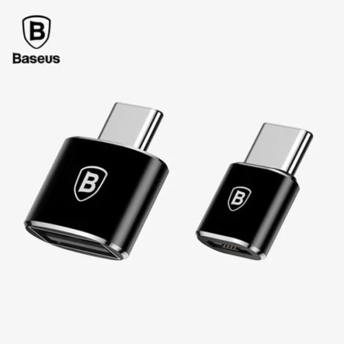 베이스어스 고속 충전 C타입 OTG 아답터 USB 마이크로5핀 변환 젠더, 1개, C to 마이크로5핀, 10mm