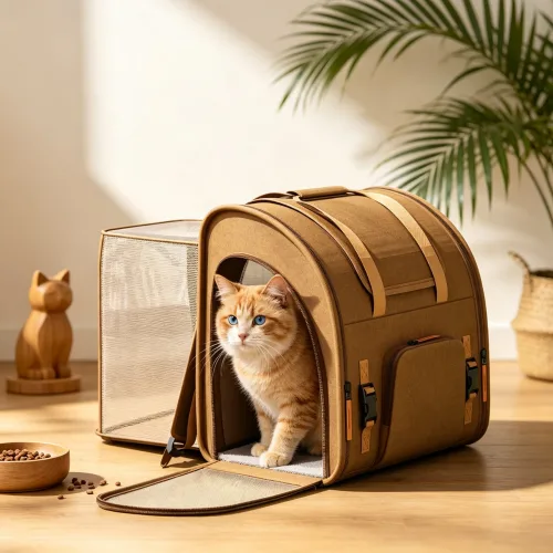 다용도 확장형 반려동물 이동가방 강아지 고양이  펫 차량용 백팩