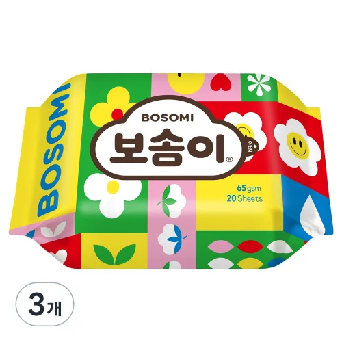 보솜이 펀앤플레이 아기 물티슈 휴대형