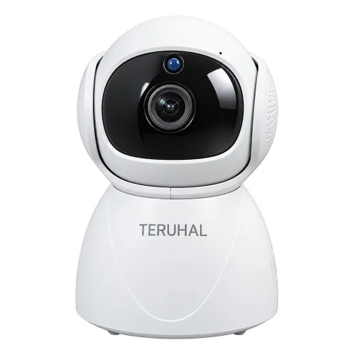 WiFi 가정용 홈캠 3MP 300만화소 고화질 실내용 CCTV 카메라 TERUHAL 펫캠 양방향 오디오 지원, 1개, B200