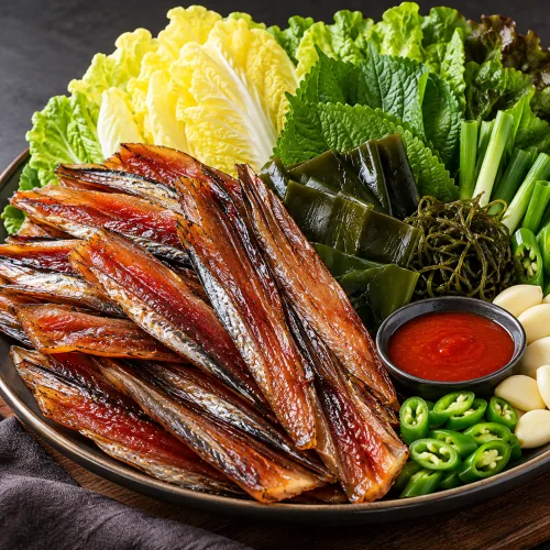 포항 해풍맞은 제철 구룡포 과메기