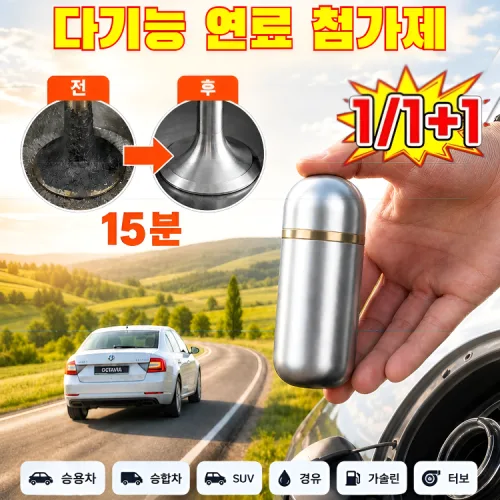 1/1+1한 병으로 100km 더! 다기능 연료 첨가제 pea 연료첨가제 자동차 카본 세정제 엔진 카본 크리너, 모든 연료 유형, 6개