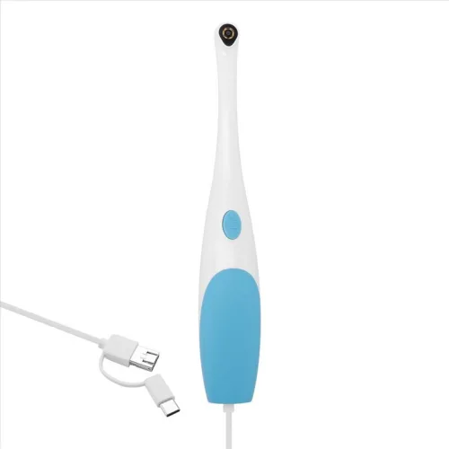 호환용 휴대용 안드로이드 내시경 타입-C 검사용 보어스코프 3IN1 USB 스네이크 카메라 6 LED 조명, 안드로이드 휴대폰 및 PC 호환